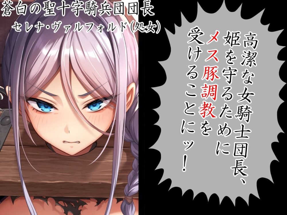 高潔女騎士団長、無様なる陥落! 男前→メス豚化ッ!! 画像2