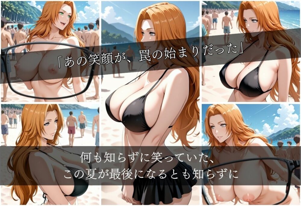 浜辺で堕ちた少女の催●調教録〜乱菊編〜 画像3