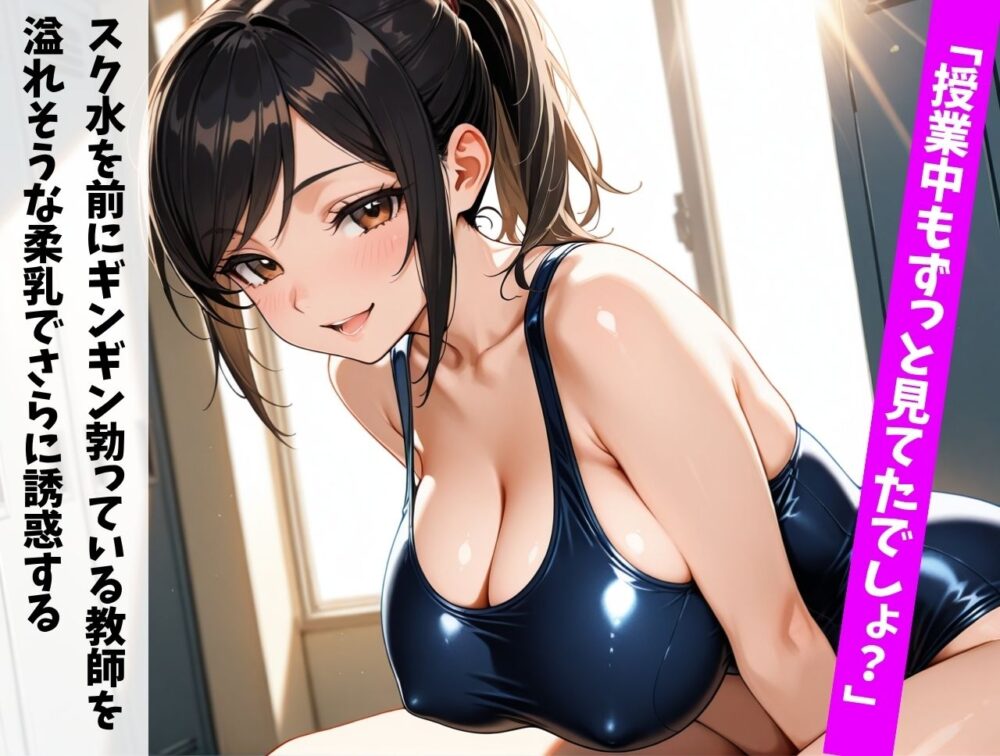 爆乳妹ちゃんはキモデブ教師チンポにメロメロ 画像5