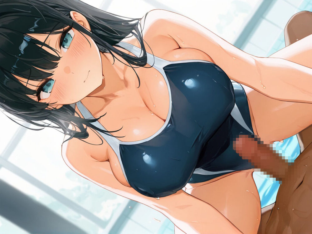 性指導ー爆乳スク水編ー 画像1