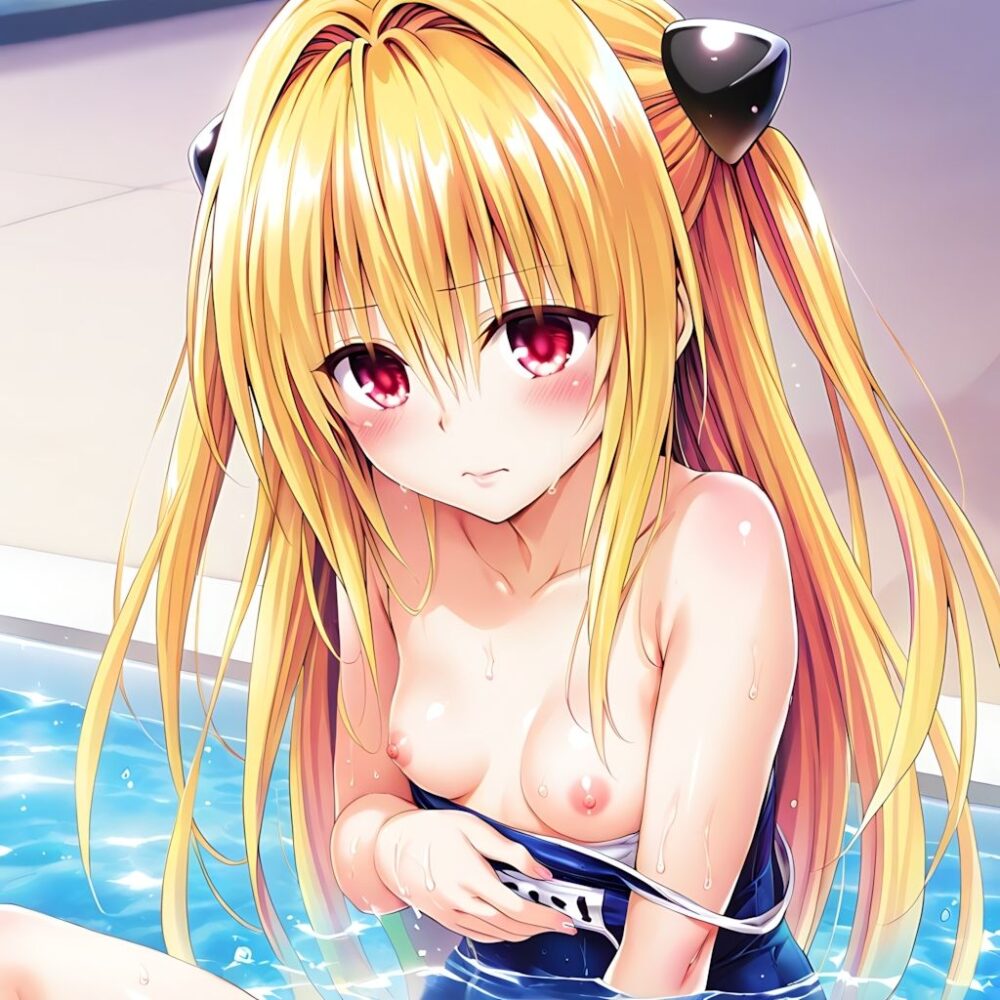 Toloveる プールでスク水SEX!【500P】 画像7