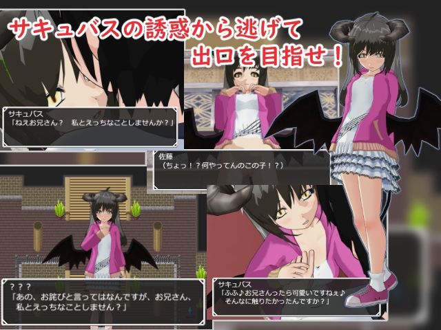 誘惑するサキュバス達の館-受け入れてしまうと逆レ○プ！- 画像1